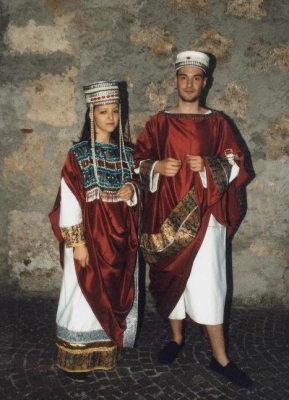 Sposi bizantini - Teodora e Giustiniano